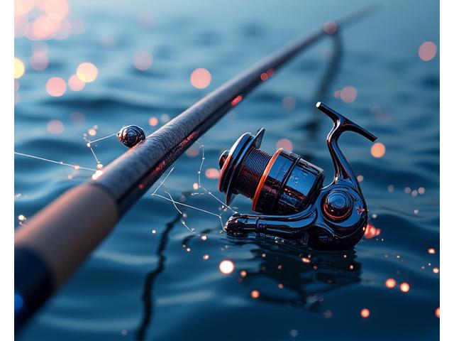 IoTセンサーとAI解析を活用し、釣りデータをリアルタイムで可視化する未来の釣りの概念図